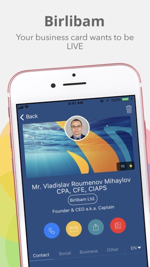 Birlibam Business Card Network(圖1)-速報App