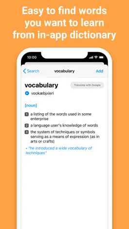 Game screenshot Vocaddict - English vocabulary hack