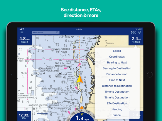 Screenshot #6 pour PRO CHARTS - Marine Navigation