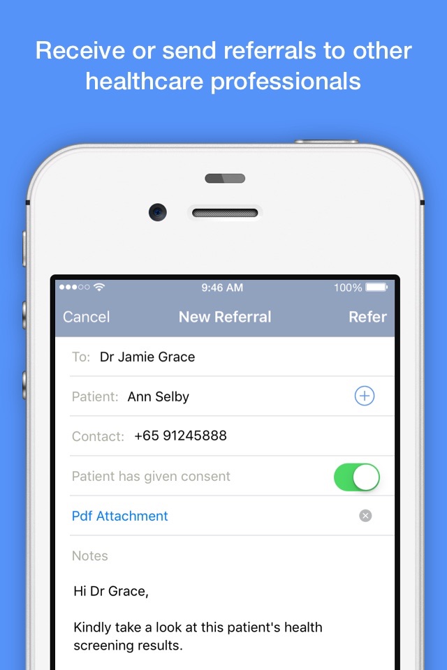 MyDoc Pro Health Professionals screenshot 2