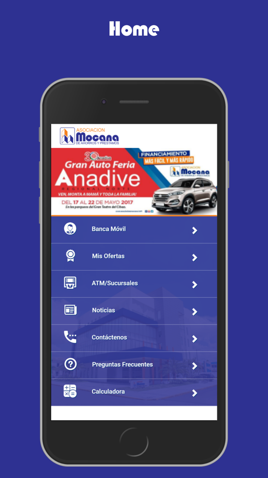 #2. Asomap Banking (iOS) By: Asociación Mocana de Ahorros y Prestamos