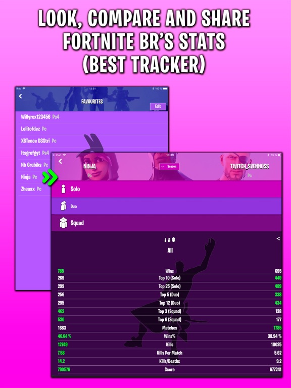 Screenshot #4 pour Tracker for Fortnite