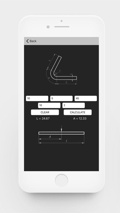 Screenshot #3 pour iBend - Metal Bend Calculator