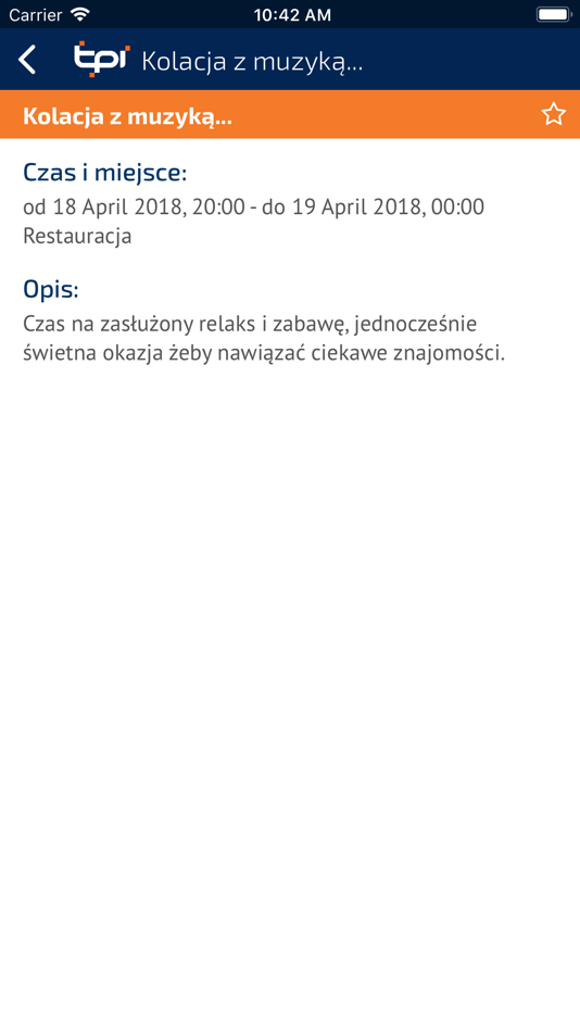#6. TPI Events (iOS) 由: Cormo Sp. z o. o.