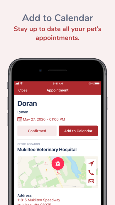 Mukilteo Veterinary Hospital Screenshot