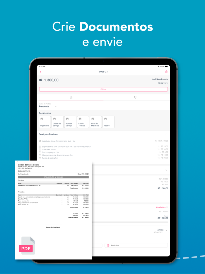 Vendas e Serviços - Infor