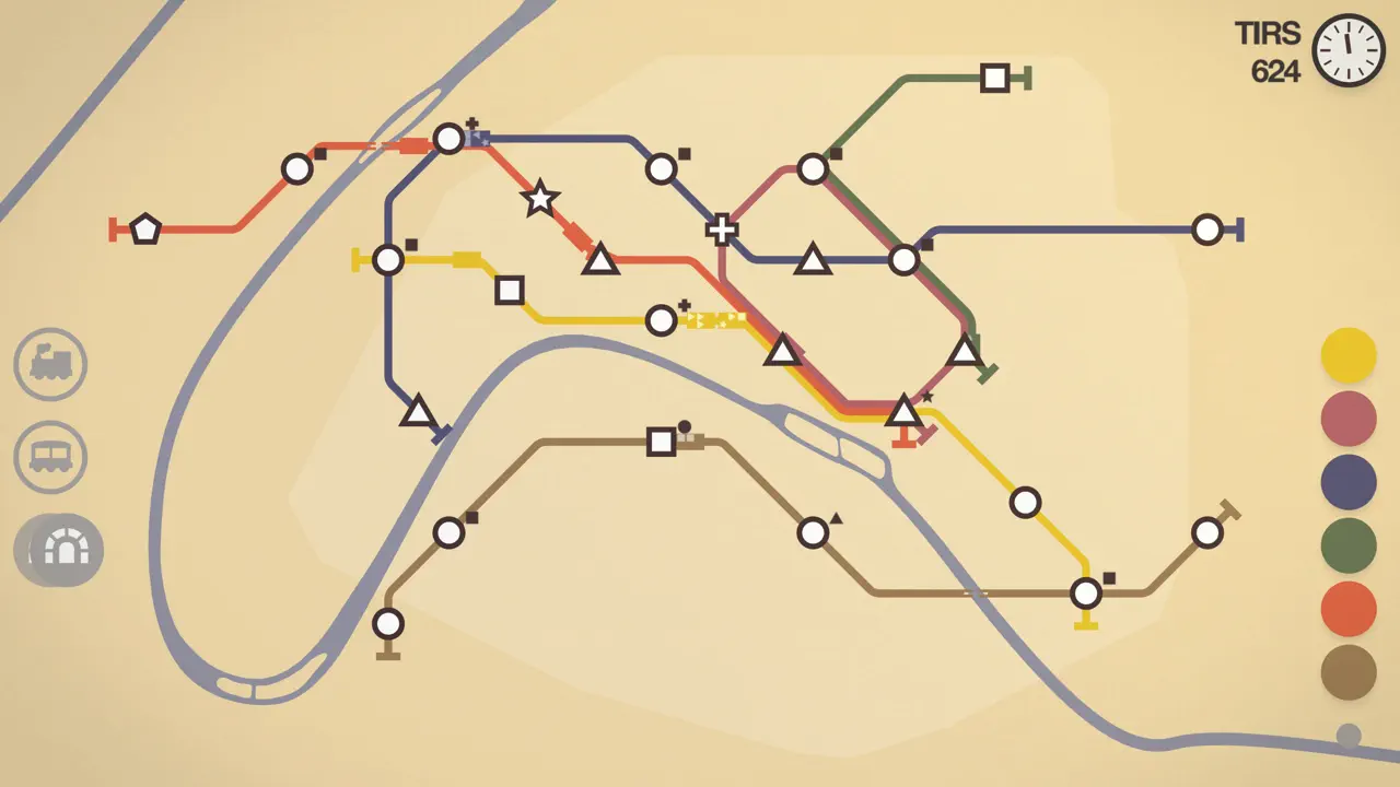 Mini Metro iPhone-skjermbilde 6