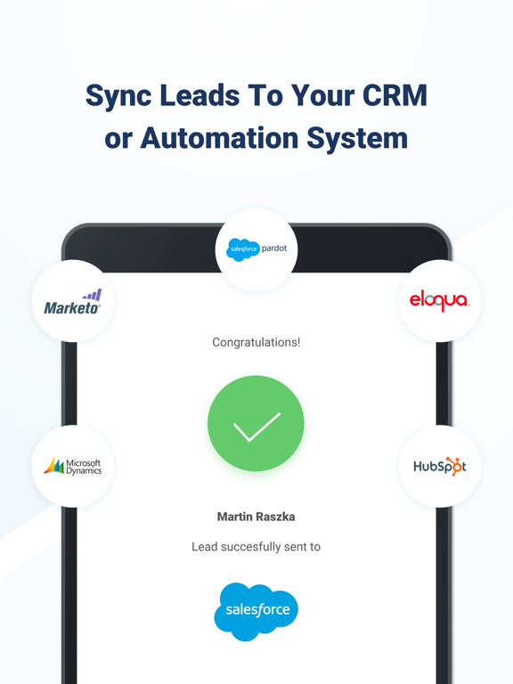 Cvent iCapture iPad screenshot 4 - Business app