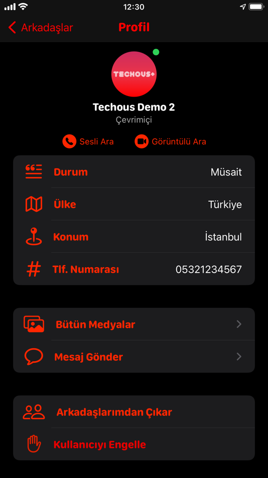 #6. Techous Messenger+ (iOS) 由: Mustafa Barkin Uzpak