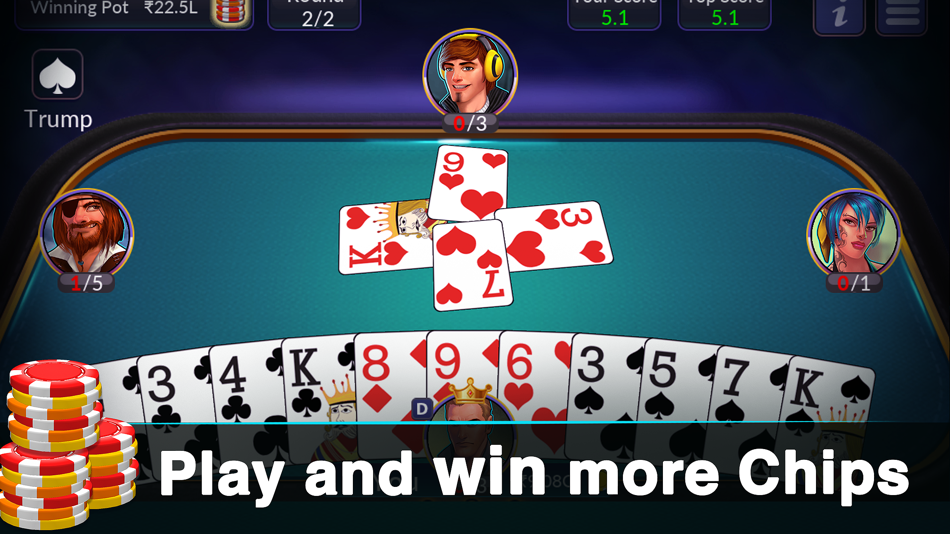 #2. Call Break (iOS) 由: Octro, Inc.