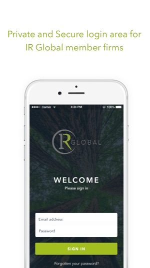 IR Global Members App