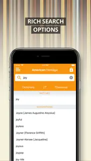 american heritage thesaurus iphone screenshot 2