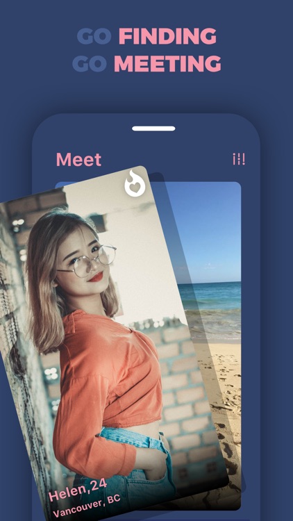 Becase: Dating, Meet friends