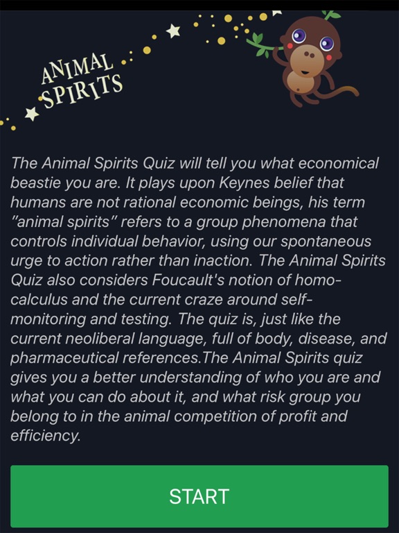 Animal Spirits Quiz