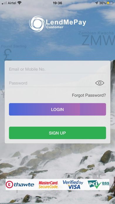 LendMePay Screenshot