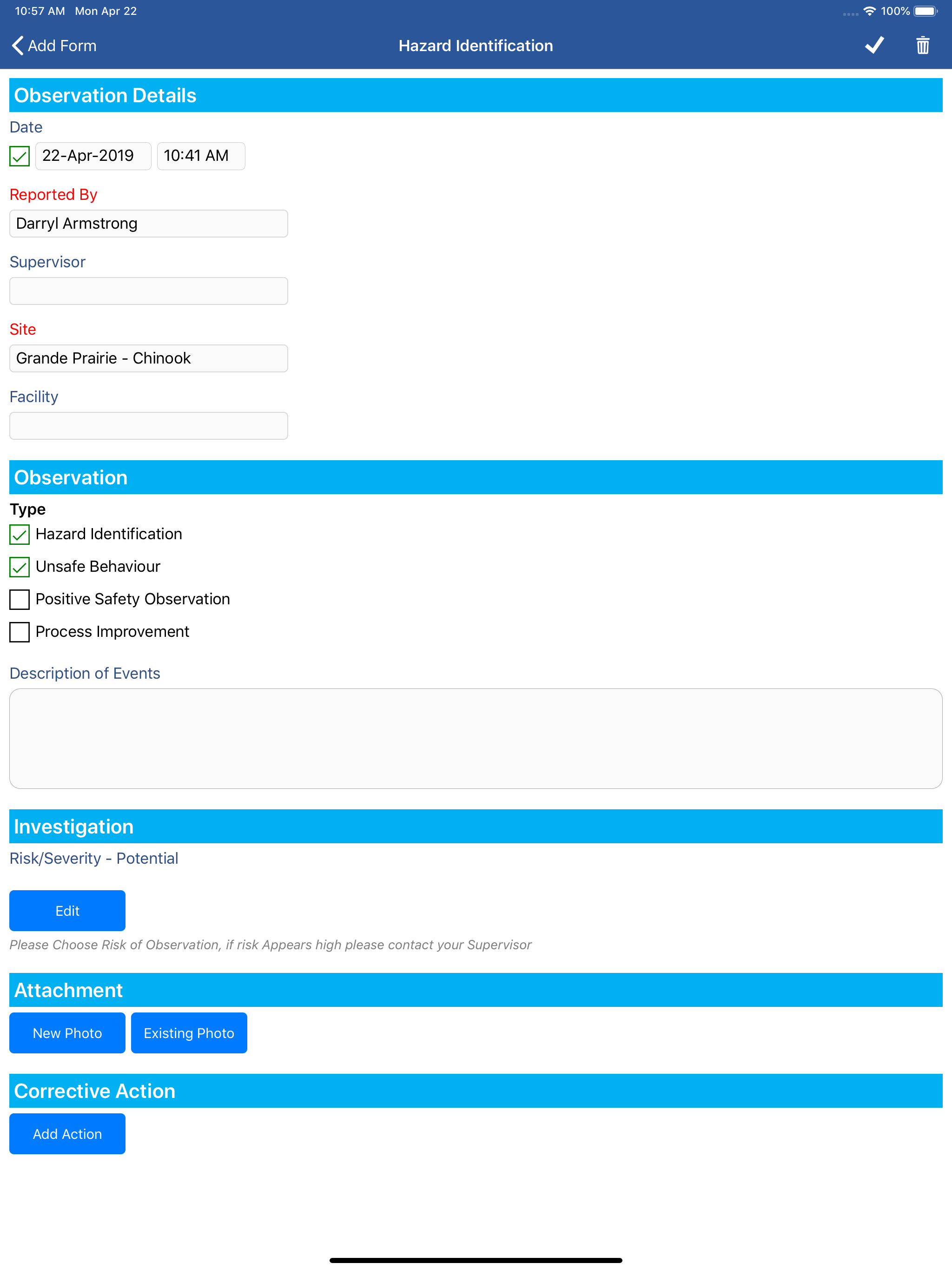 ITRAK 365 Mobile Safety App screenshot 5