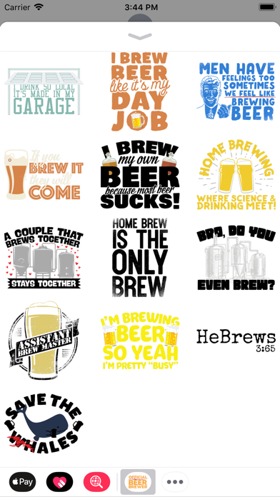 Screenshot #3 pour Beer Brewing Stickers