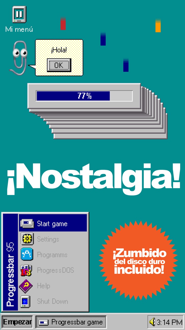 ProgressBar95 - retro arcade iOS Mod IPA screenshot 6 - iOS game interface