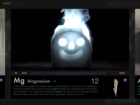 The Elements in Action iPad screenshot 4 - Education app