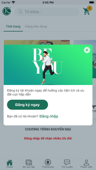 K&G Shop Screenshot