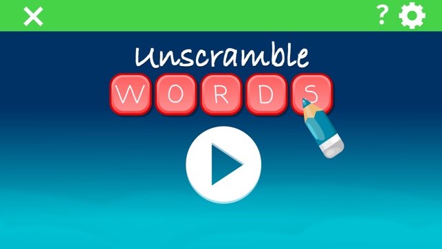 Words Unscramble