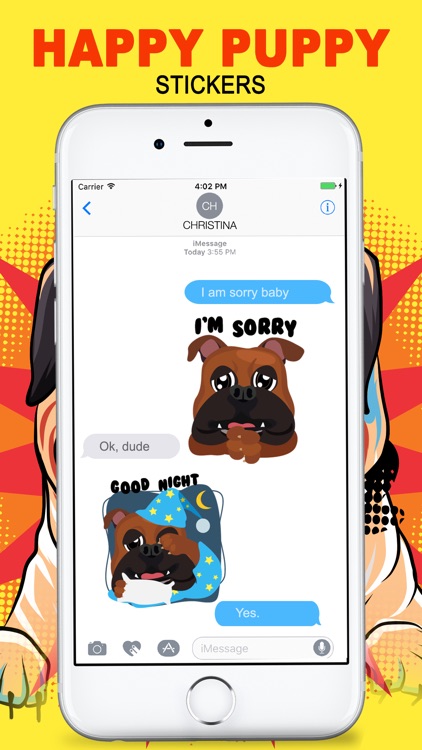 Happy Puppy Emojis screenshot-3