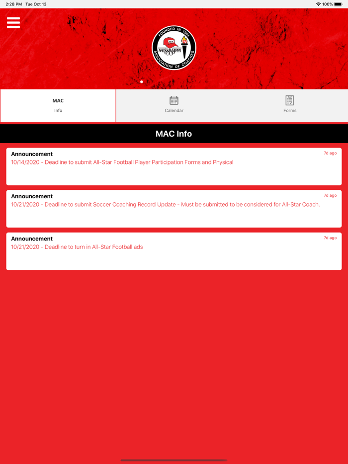 Mississippi Assoc. of Coaches