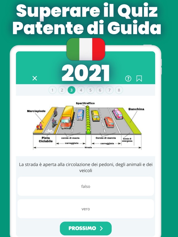 Screenshot #4 pour Quiz Patente 2021 b