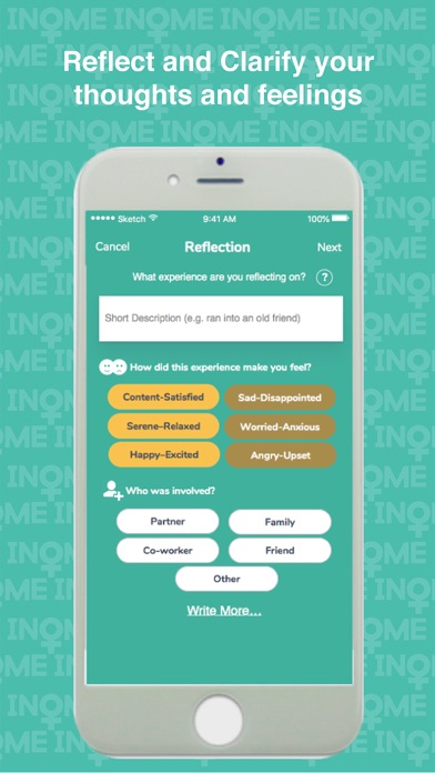 Screenshot #2 pour Inome: I Know Me - Journaling