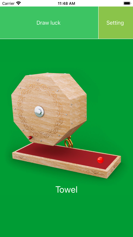 #1. Wheel Lottery Machine (iOS) 由: akira ohmachi