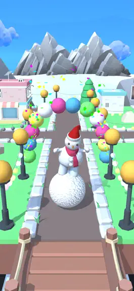 Game screenshot Giant Snowball Run hack