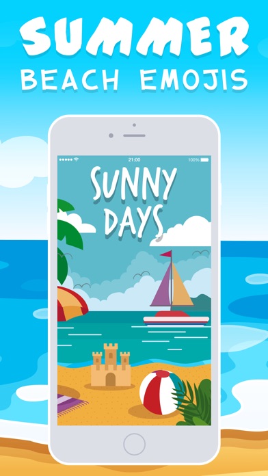 【图】Summer Beach Emojis(截图2) 【图】Summer Beach Emojis(截图2)