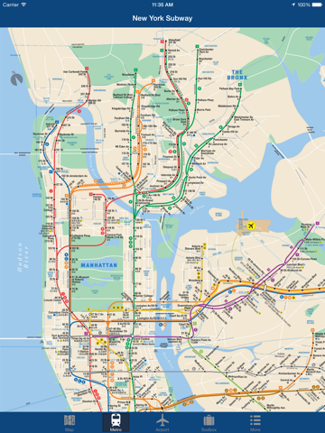 ニューヨークオフラインマップ—都市、地下鉄、空港のおすすめ画像2