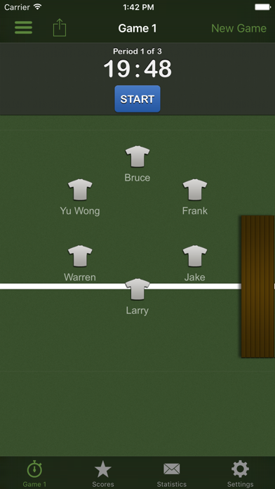 Goalie - Hockey Coach Manager Screenshot