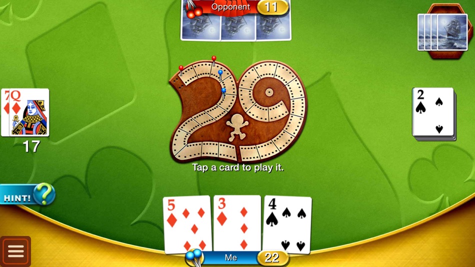 #3. Cribbage Premium (iOS) 由: WildCard Classics Inc