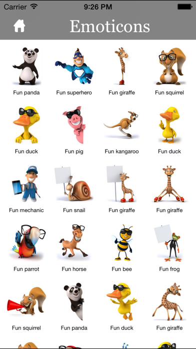 3D Emoji Characters Stickers Screenshot