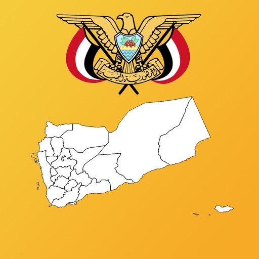 Yemen State Maps and Capitals iOS App