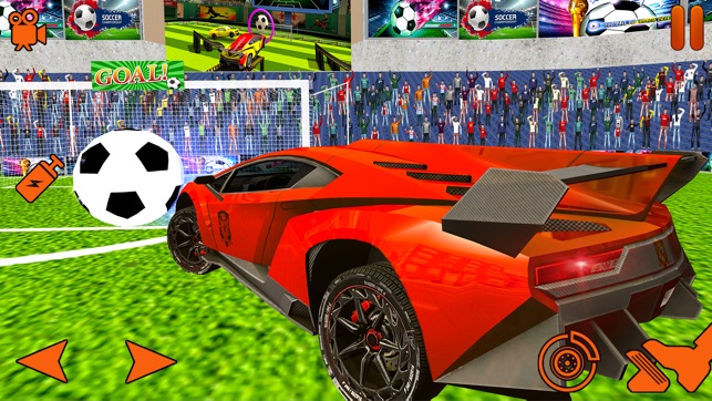 Turbo Car Soccer Rocket Ball