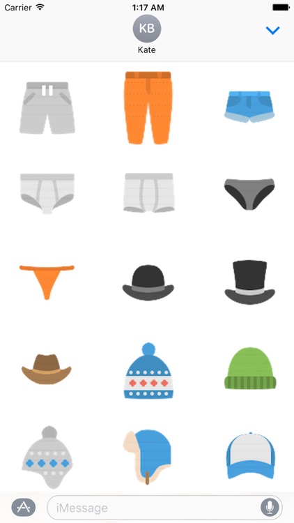 Clothes And Shoes Icon Sticker