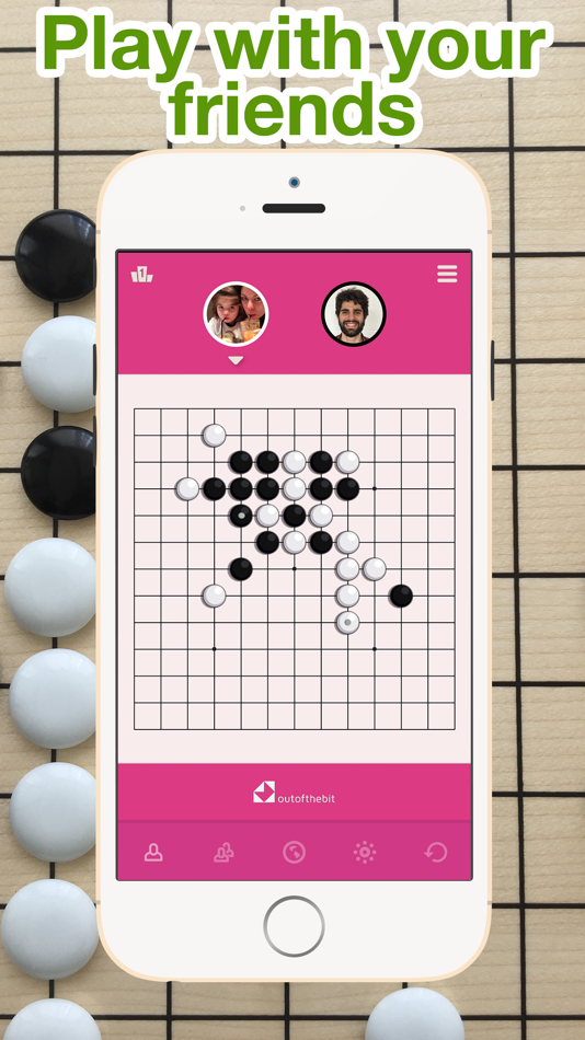 #3. Five In a Row - Gomoku (iOS) โดย: OutOfTheBit Ltd