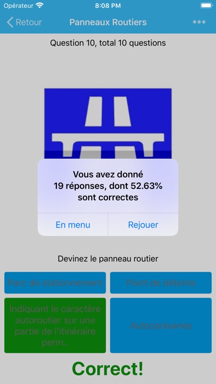 Signalisation Routière – Quiz screenshot-3