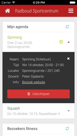 Game screenshot Radboud Sportcentrum apk