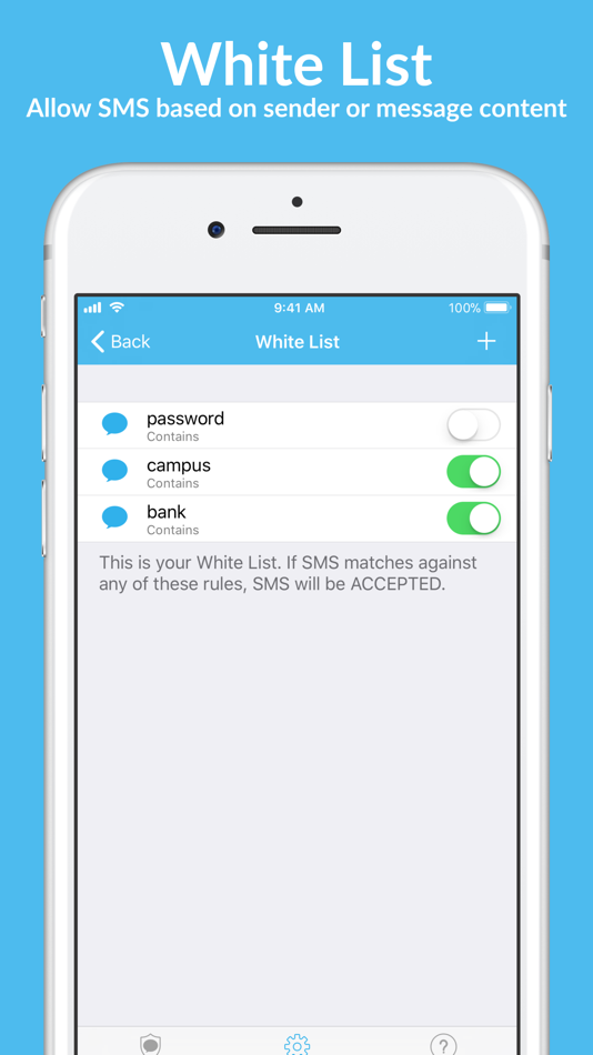 #2. SMS Spam Blocker (iOS) Podle: Mustafa Dur