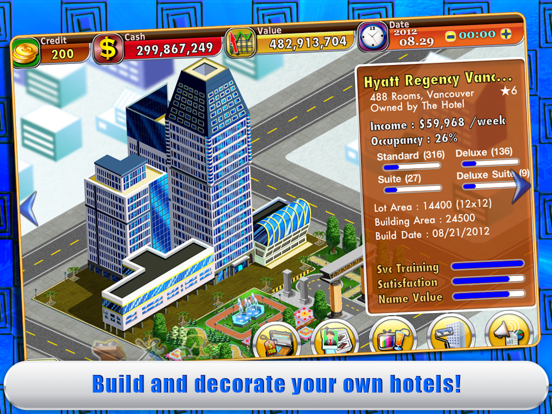 Screenshot #6 pour Hotel Tycoon 2