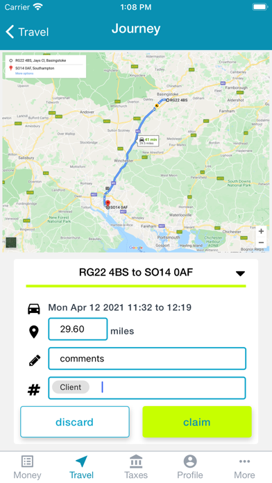 untied - personal tax app Screenshot