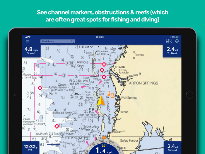 PRO CHARTS - Marine Navigation