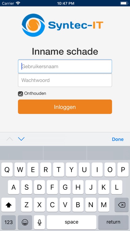 Syntec Inname Schade