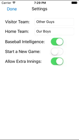 Game screenshot Score Keeper Baseball: Basic apk