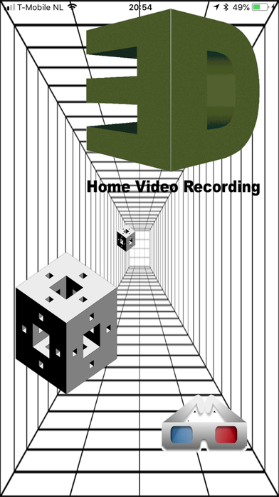 How to cancel & delete 3D Home Video Recording from iphone & ipad 1