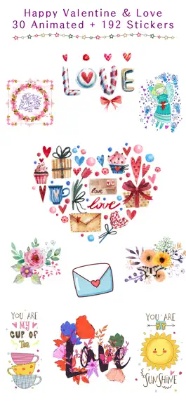 Game screenshot Happy Love Stickers - Animated mod apk